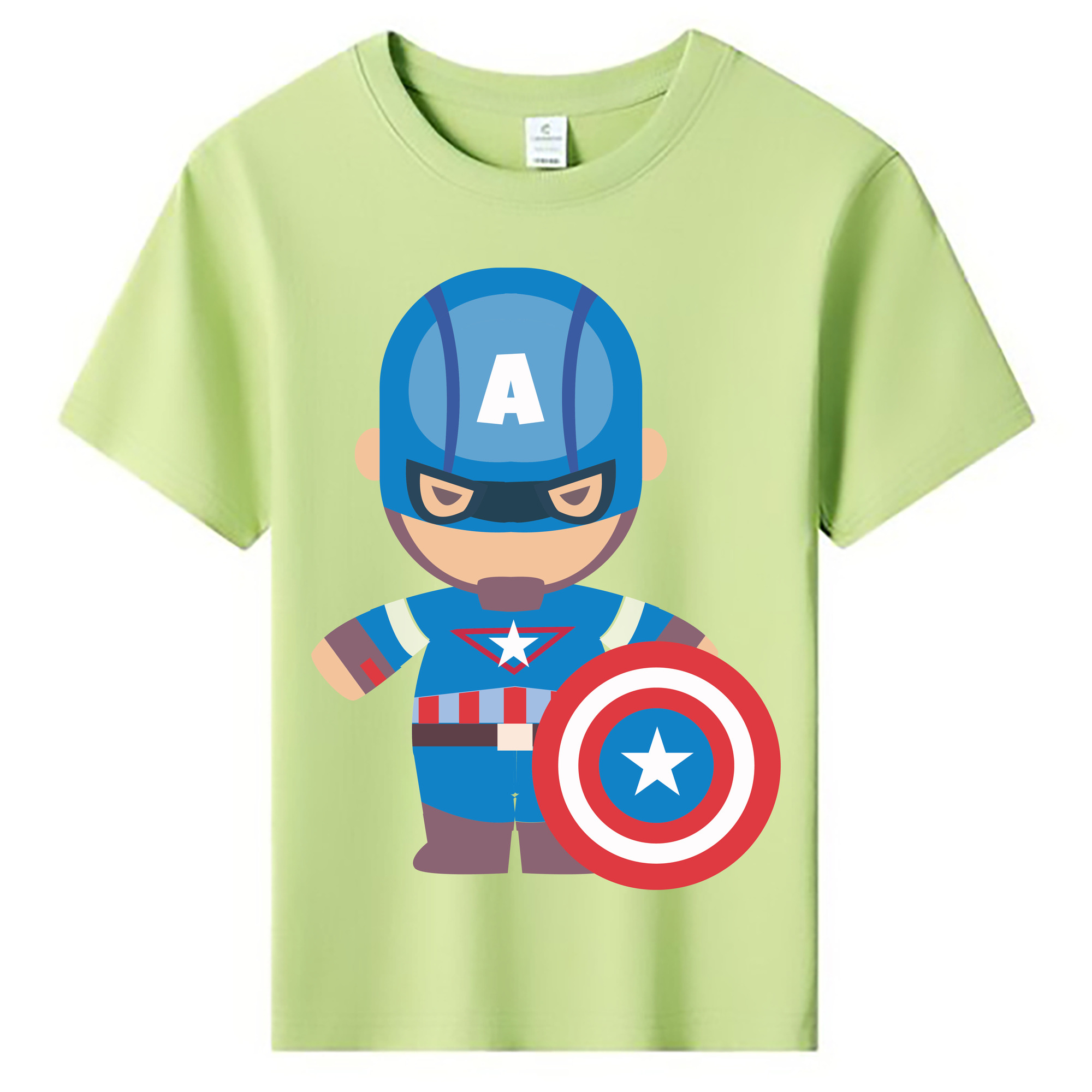 （画像用） アベンジャーズ The Avengers 綿100％キッズTシャツ（フロントプリント）